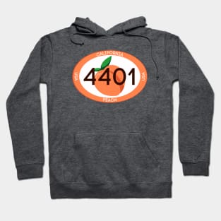 California White Peach 4401 Hoodie